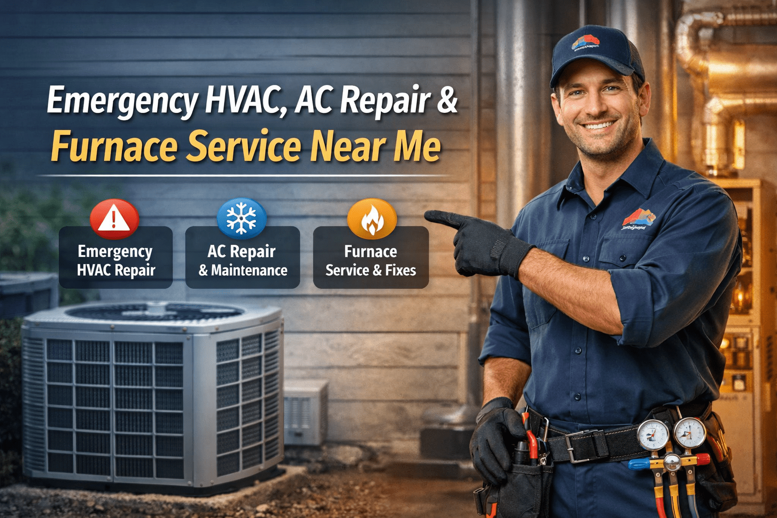 Emergency furnace service & maintenance in in Robinvale, New Jersey